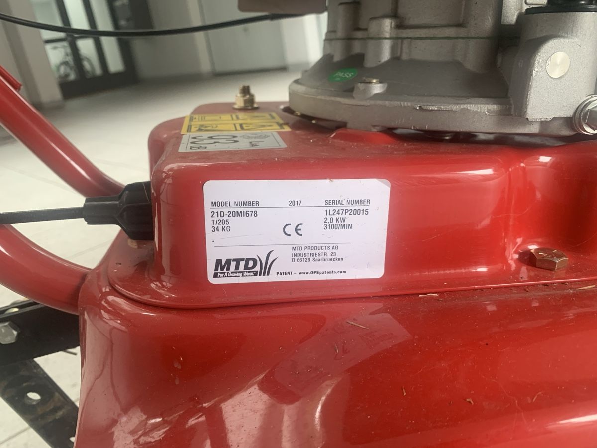 Mtd Tutte le macchine: Motoculteur MTD 205 – Usato da St-Prex venduto da fra_p8ls 3