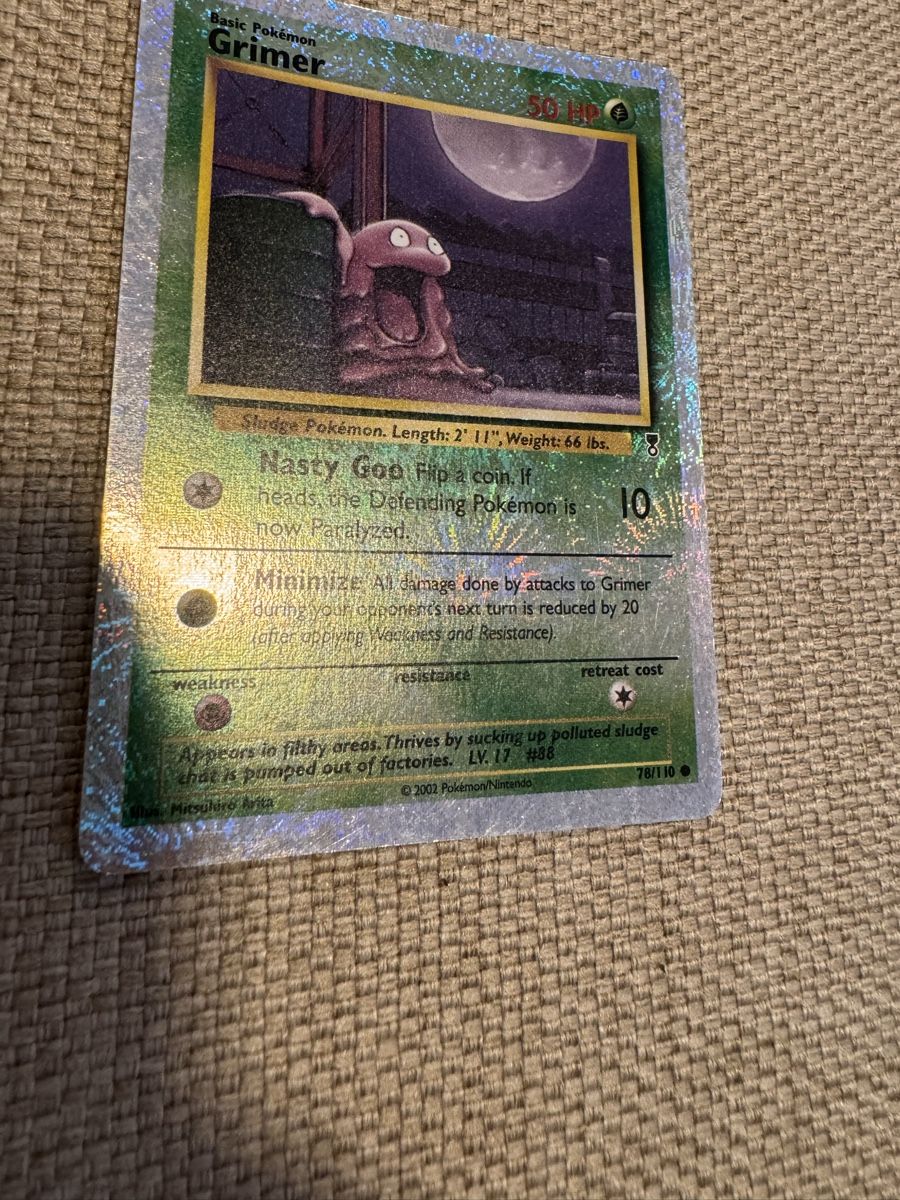 Pokémon Carte collezionabili: Grimer - Legendary Collection Reverse Holo – Usato da Cadro venduto da kiks27 2