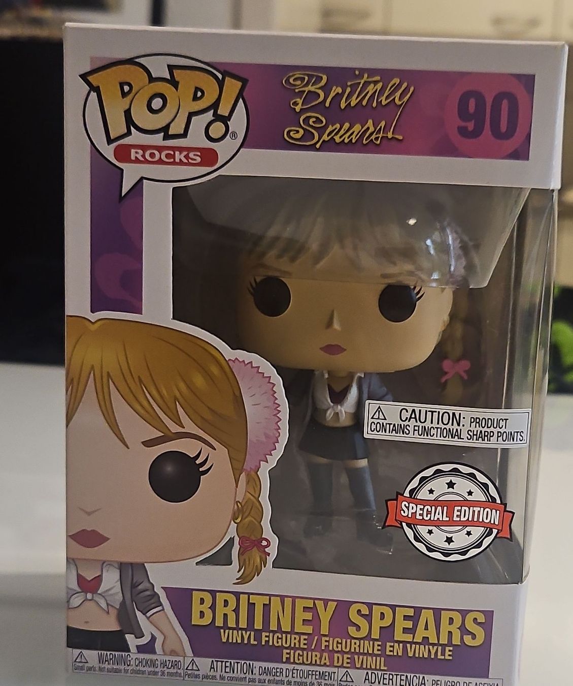 Funko Statuette: Britney Spears Pop! Rocks Vinyl Figur, Special Edition – Nuovo (secondo la descrizione) da Lenzburg venduto da Sukiruza