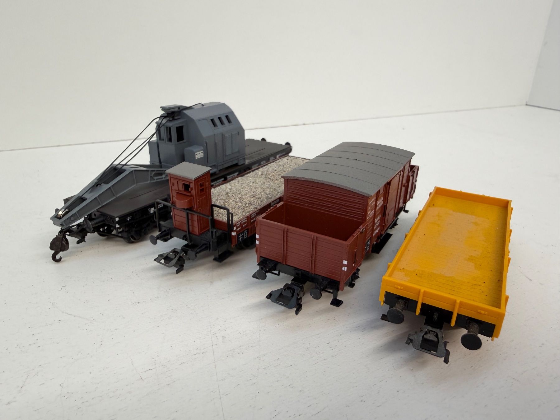 Märklin Modellini di ferrovie: Märklin 47893 Wagen-Set "Gleisbauzug" – Usato da Büsserach venduto da ModellbahnDepot 5
