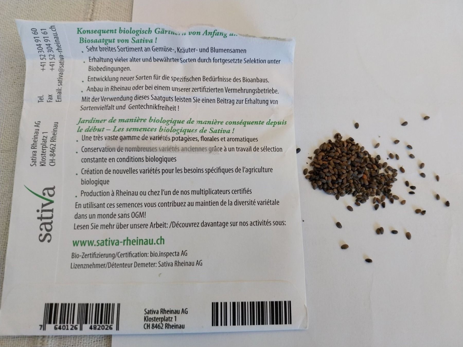 Piante & sementi: Samen Kräuter 3 Sorten – Usato da Schwaderloch venduto da bademeister79 4