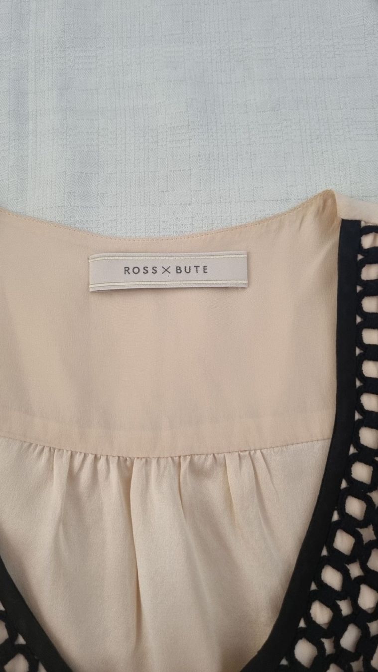 Camicette: Wunderschöne "ROSS × BUTE" Seidenbluse Gr. 38 – Nuovo (secondo la descrizione) da Schneisingen venduto da backstore24 9