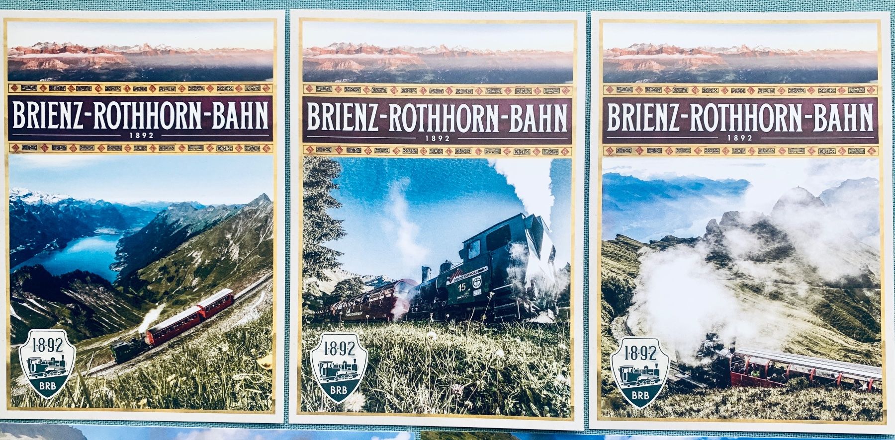 Cartes postales: 9 Ansichtskarten Brienz Rothornbahn – D'occasion à Bern par Flora.Sonea 1