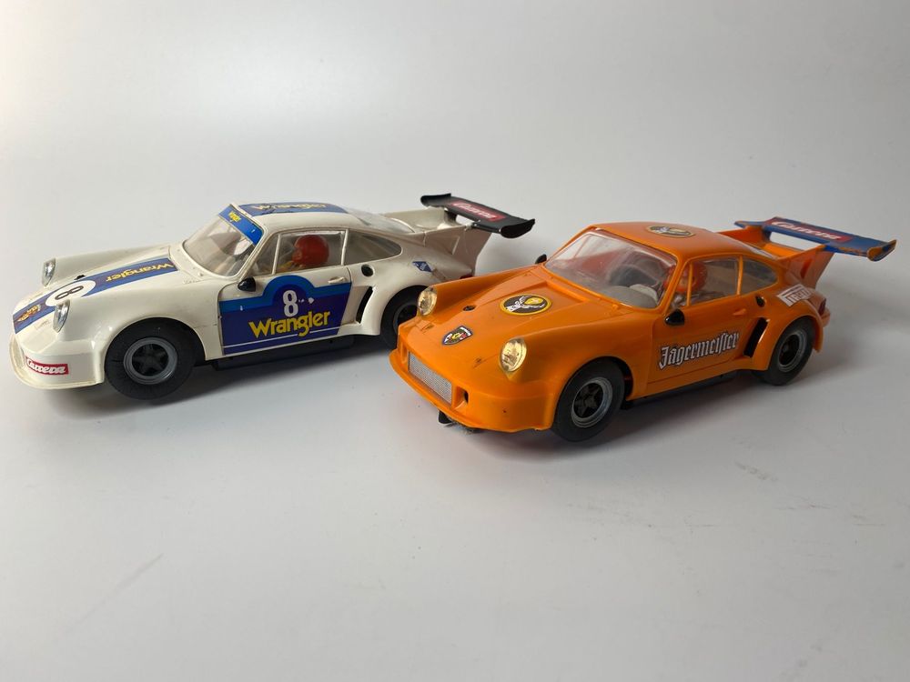 2x alte Porsche Carrera Bahn 124 | Kaufen auf Ricardo