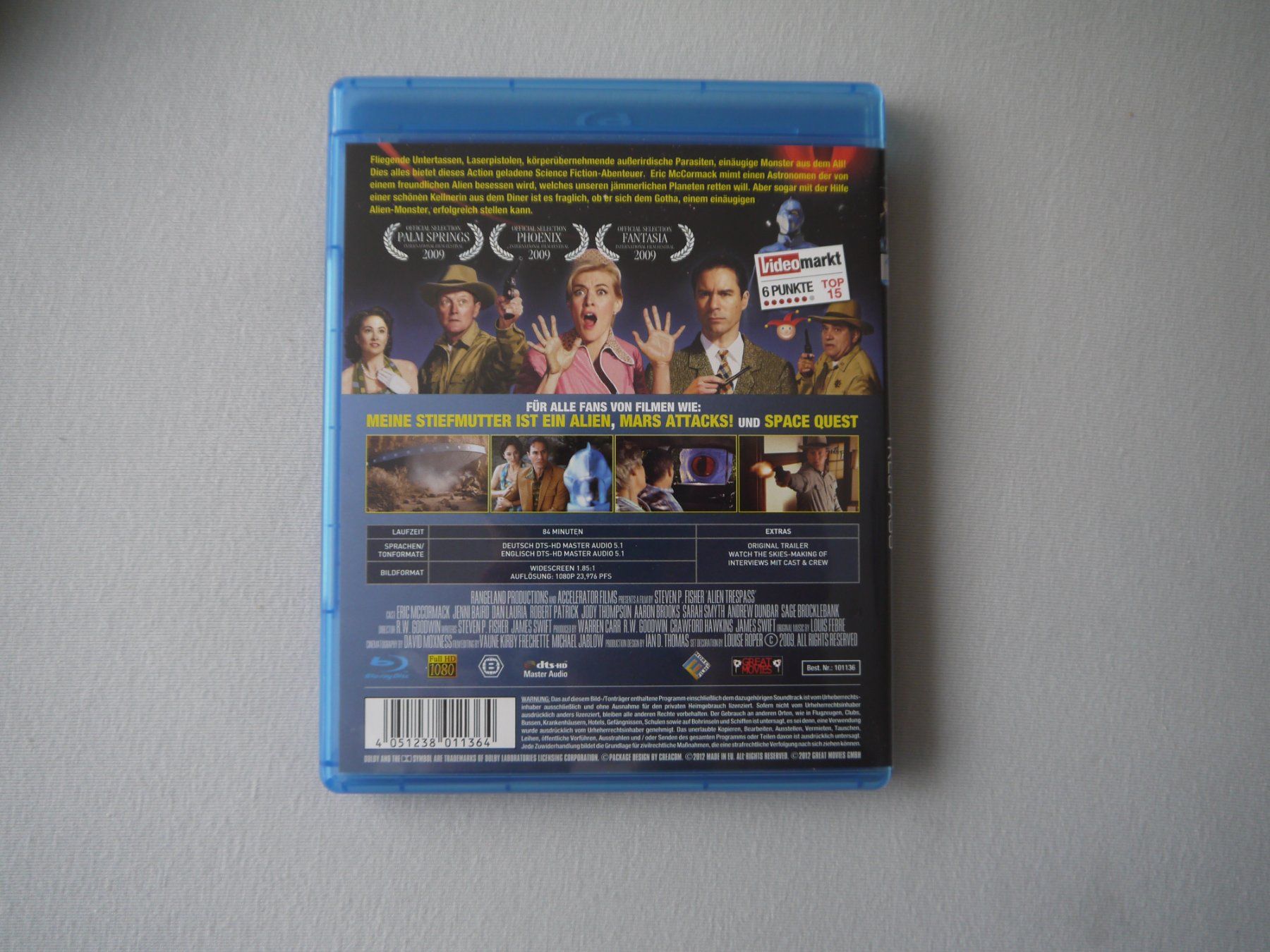 Tutti i DVDs: Alien Trespass(2012) 3D + 2D – Usato da Hagendorn venduto da Blaf 1