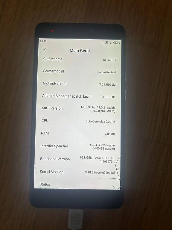 Xiaomi Telefoni cellulari / Smartphones: Xiaomi Redmi Note 4, 64GB, kleiner ritz gute qualitat – Usato da Bern venduto da age_hfq7