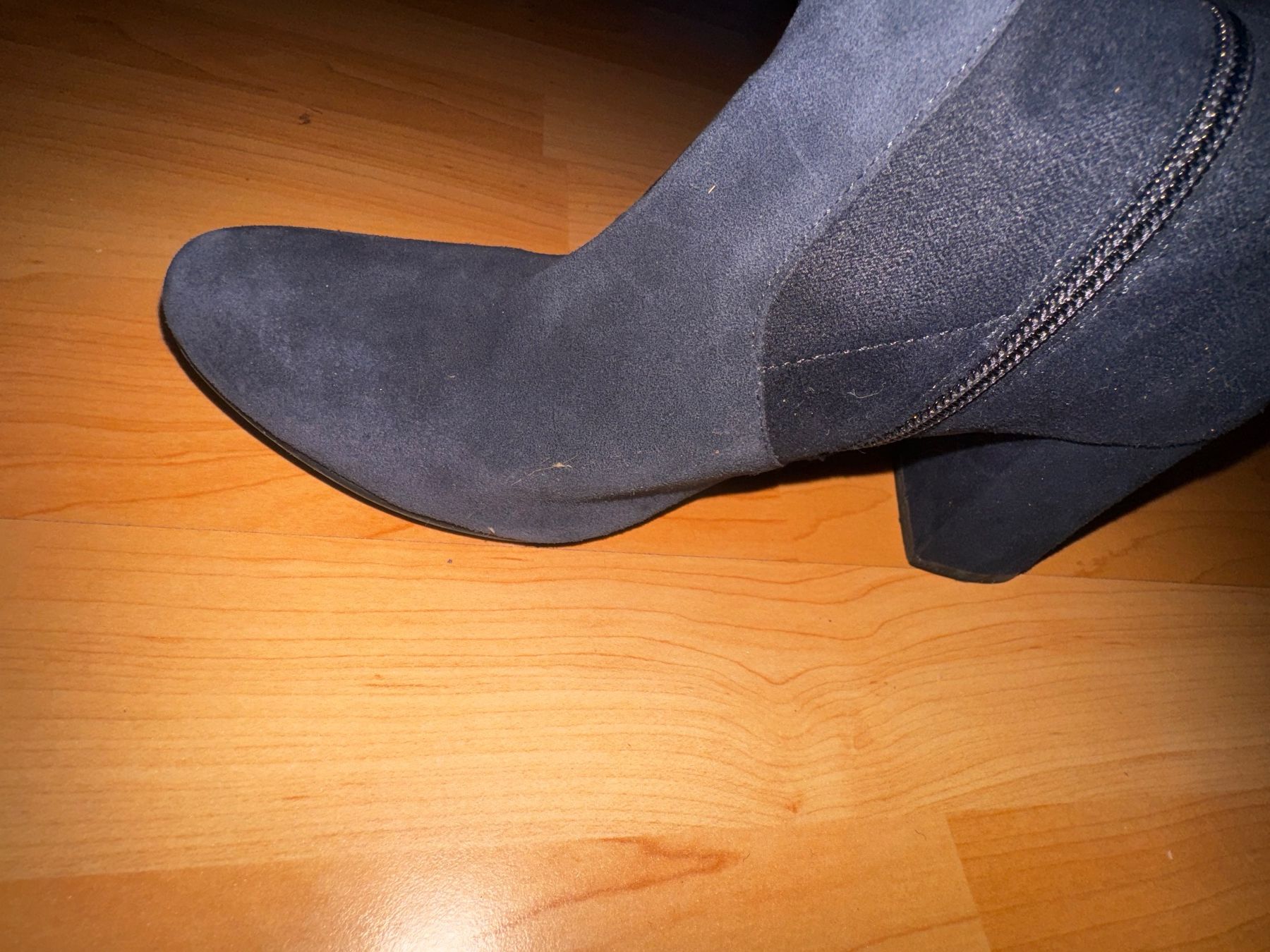 Damenschuhe: Stivali scamosciato blu – Gebraucht aus Rubigen von fed_w2zp 2