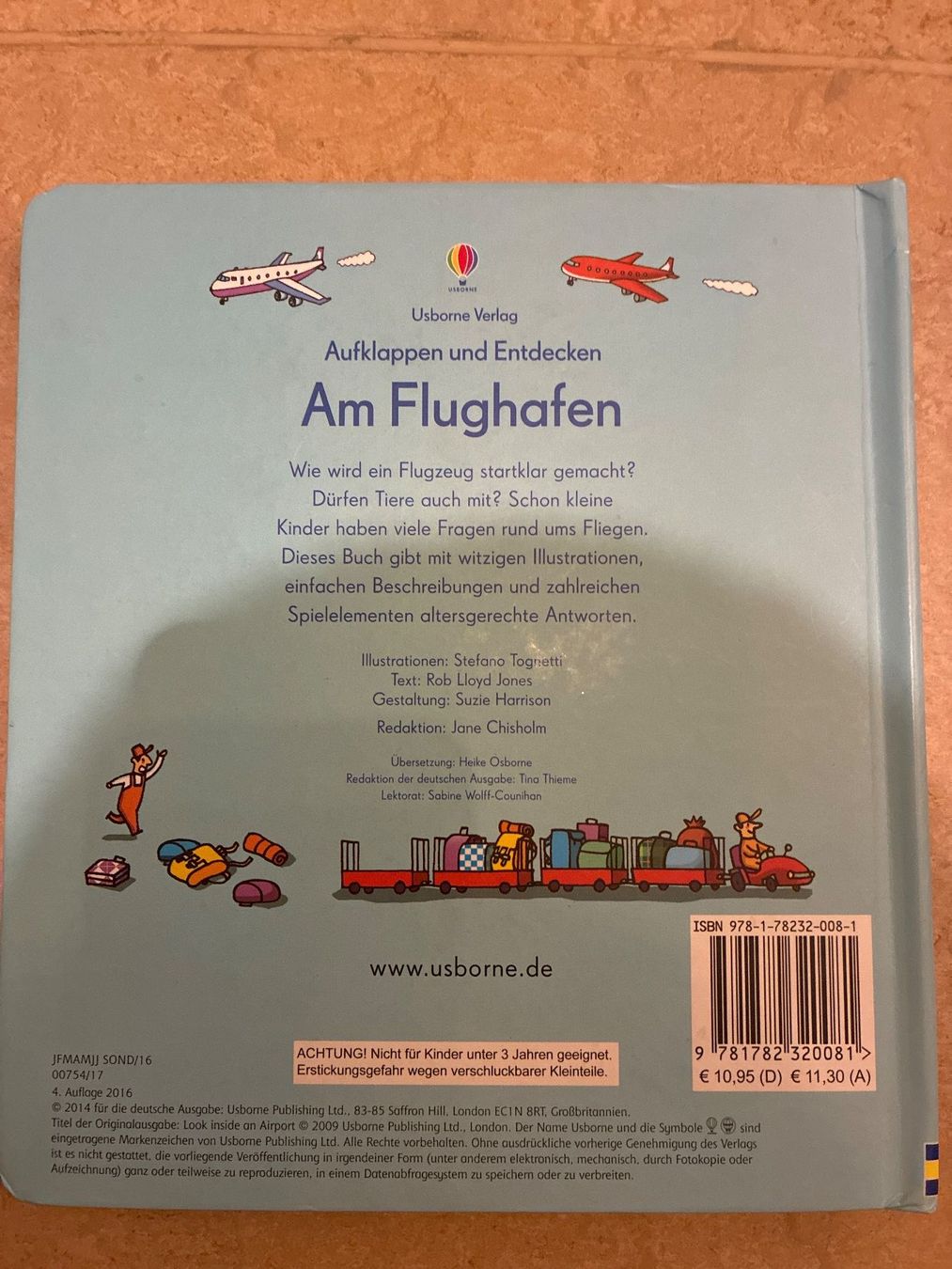 Bücher: Buch: Am Flughafen- Aufklappen und Entdecken – Gebraucht aus Guntershausen von Gloominati 1