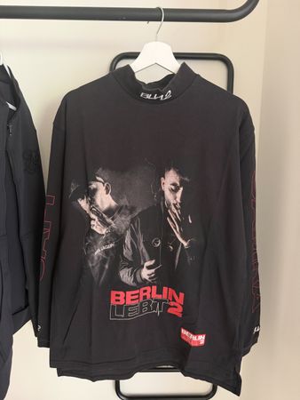 Longsleeve Shirt Berlin Lebt 2 ONE SIZE Schwarz guter Zustan
