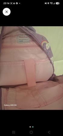 Neuer lila Einhorn-Rucksack für Mädchen