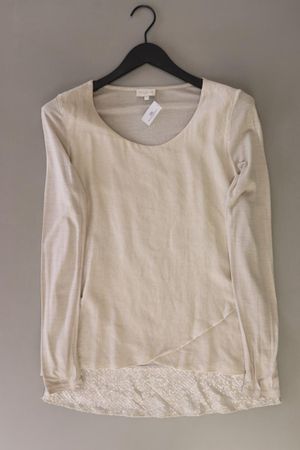 Milano Italy Langarmbluse Gr. 36 creme