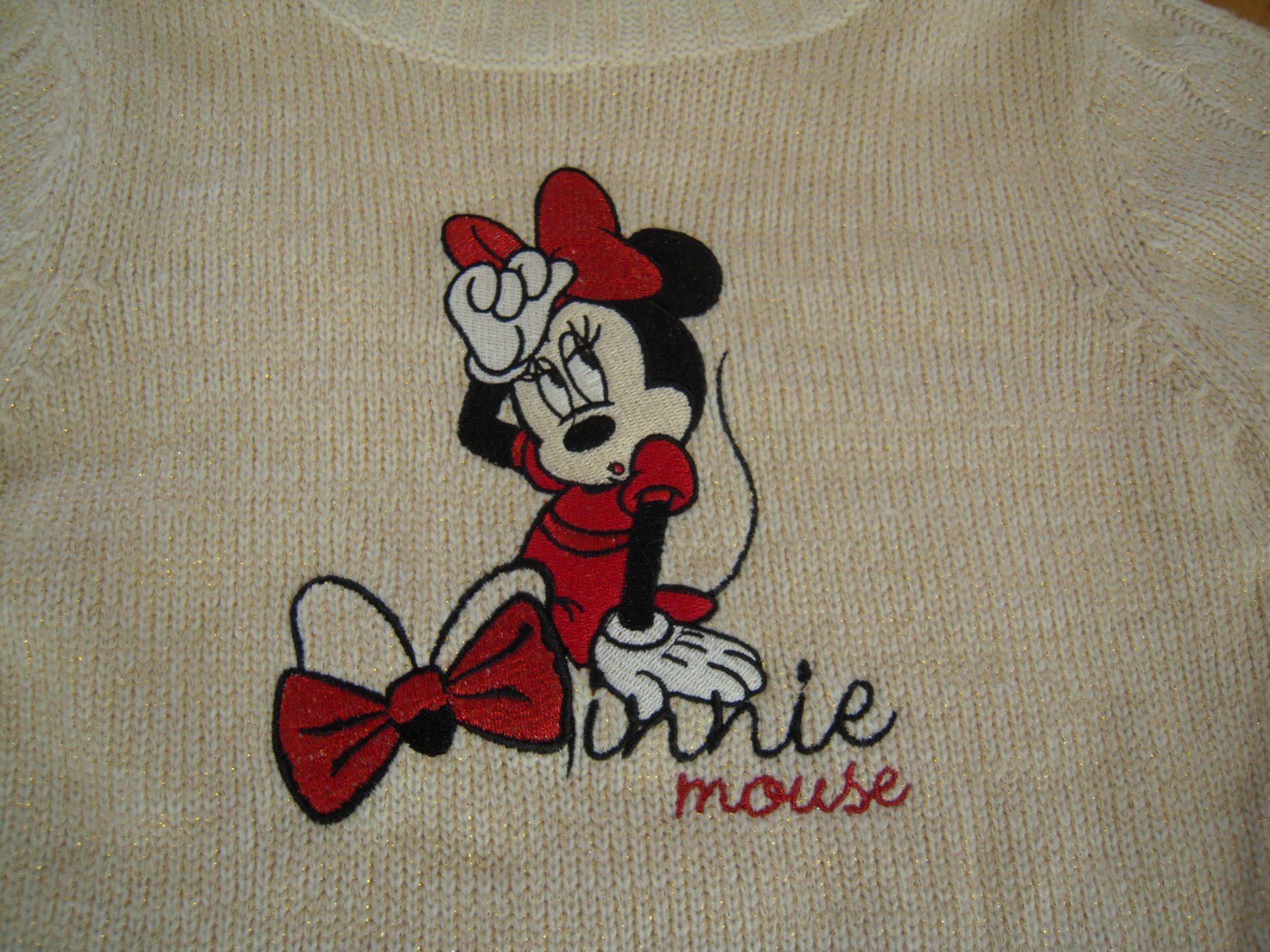 Pulls et sweat-shirts: Disney Minnie Mouse Strickpullover NEU! Gr 116 – Neuf (Voir description) à Uzwil par visions77 1