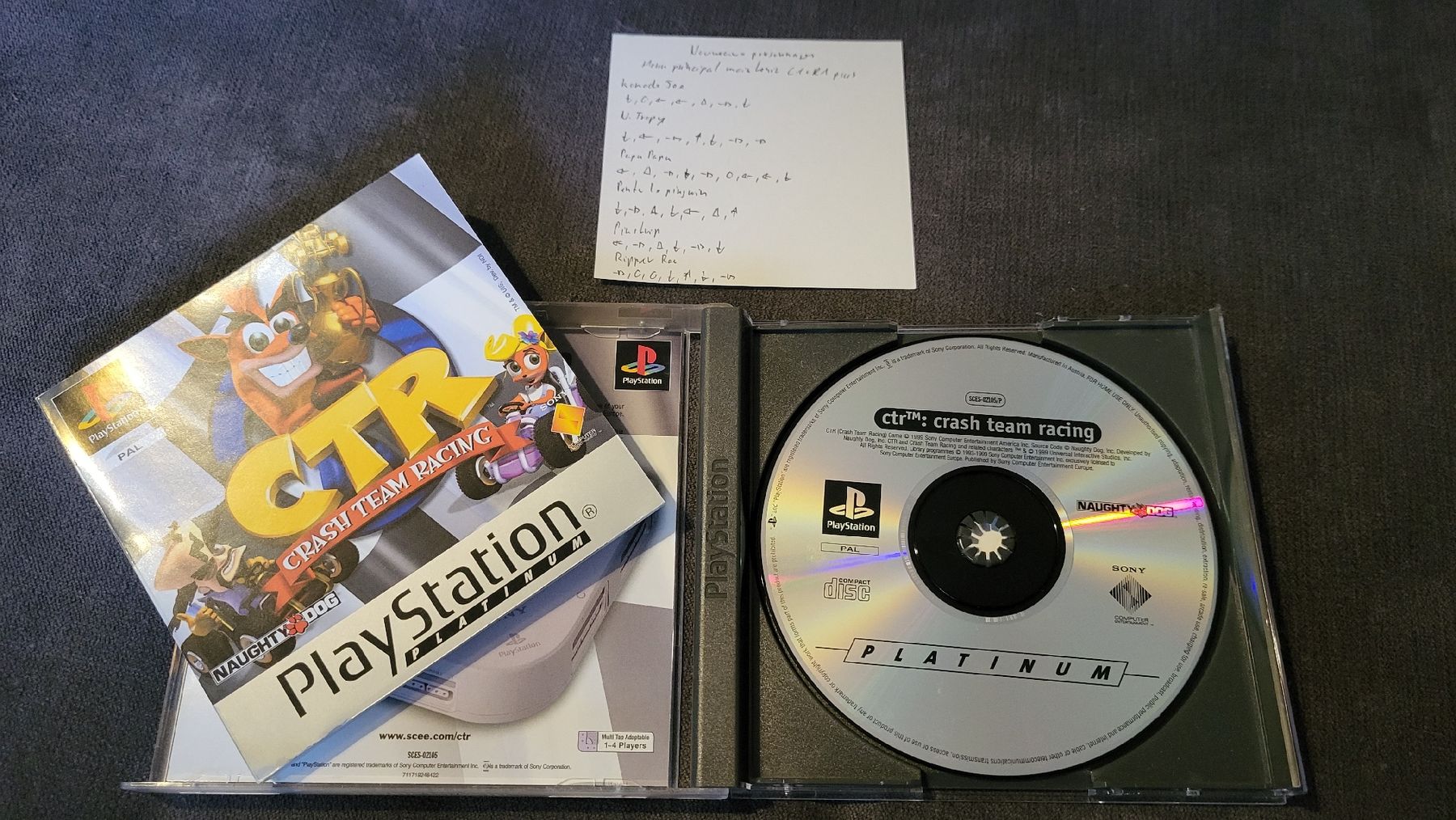 Giochi: CTR Crash Team Racing / Playstation 1 Spiel. Kompl. – Nuovo (secondo la descrizione) da Biel/Bienne venduto da Retrohr 1