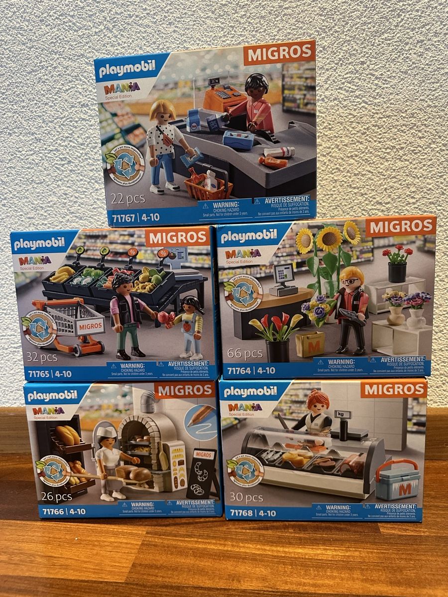 Playmobil Giocattoli: Migros Playmobil – Nuovo e nell'imballaggio originale da Glattpark(Opfikon) venduto da Glatt19