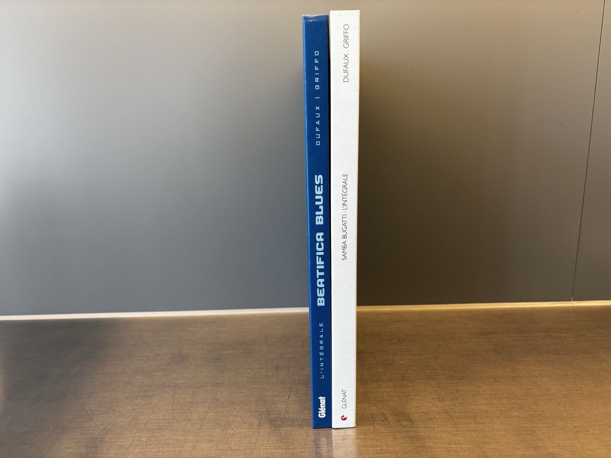 BD: BEATIFICA BLUES + SAMBA BUGATTI de Dufaux et Griffo INTEGRAL – D'occasion à Bern par jcmda 2