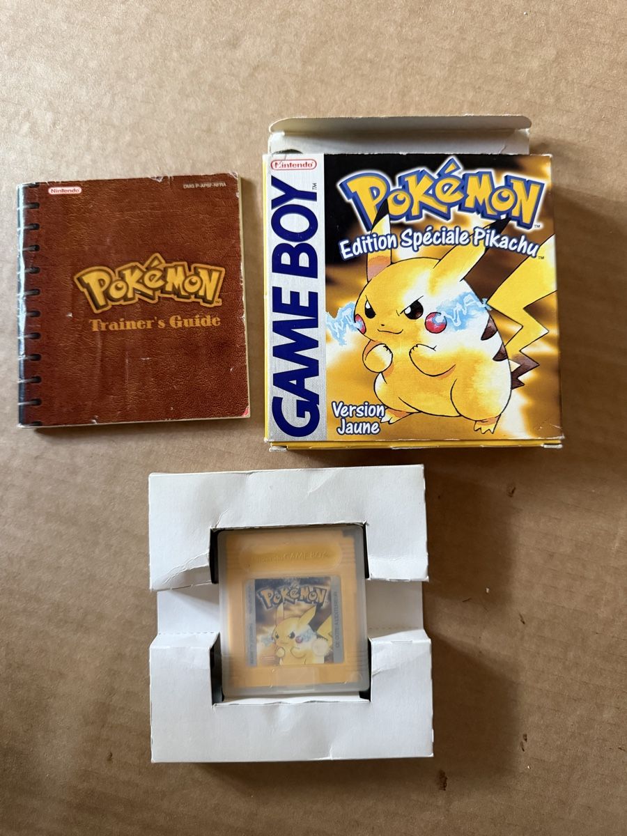 Pokémon Spiele: 🟡👾Pokémon Jaune Game Boy Complet + 151 Pokémon FR 🇫🇷 – Gebraucht aus Poliez-Pittet von Brolo_w212 5