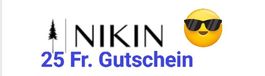 25.- Nikin Gutschein