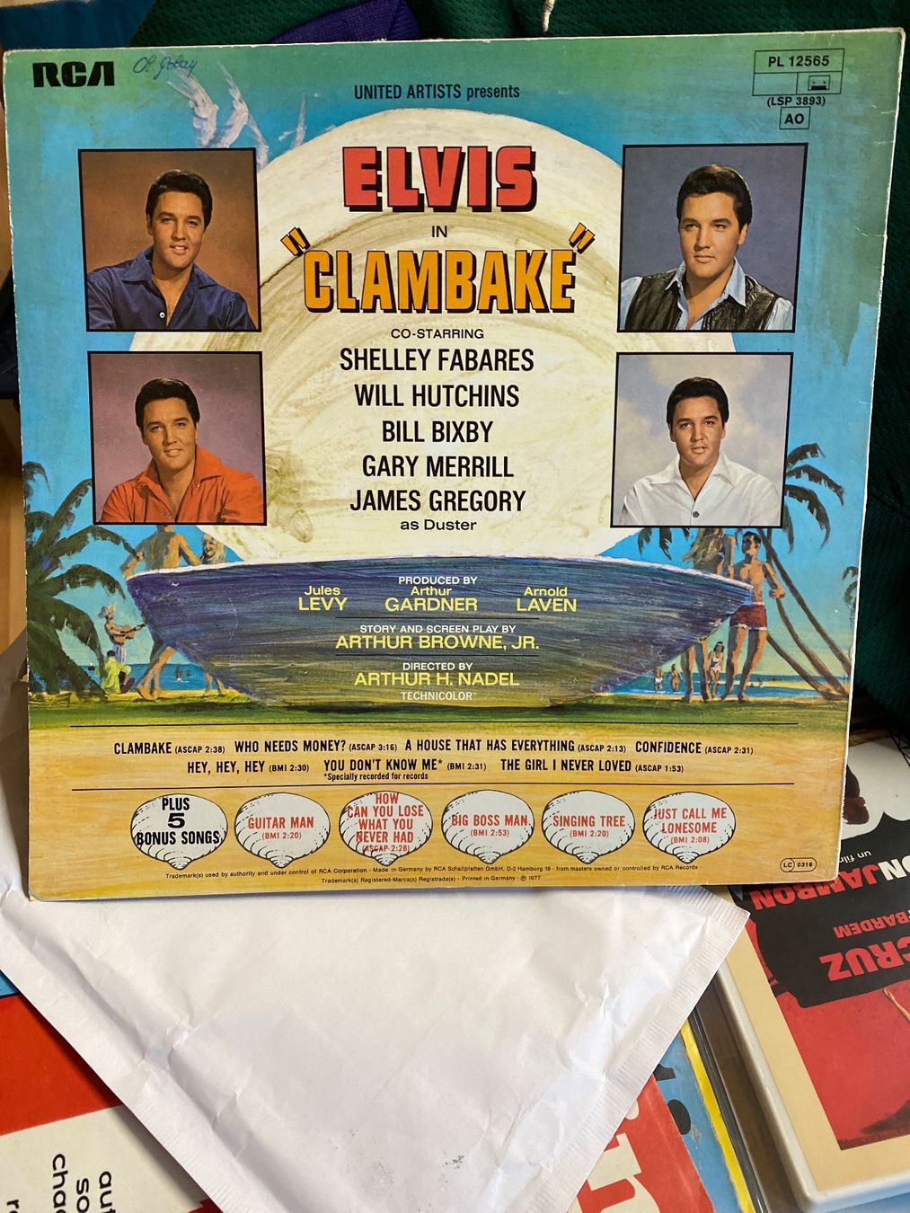 Schallplatten: Elvis Presley - Clambake LP Original – Gebraucht aus Le Brassus von cinema13 1
