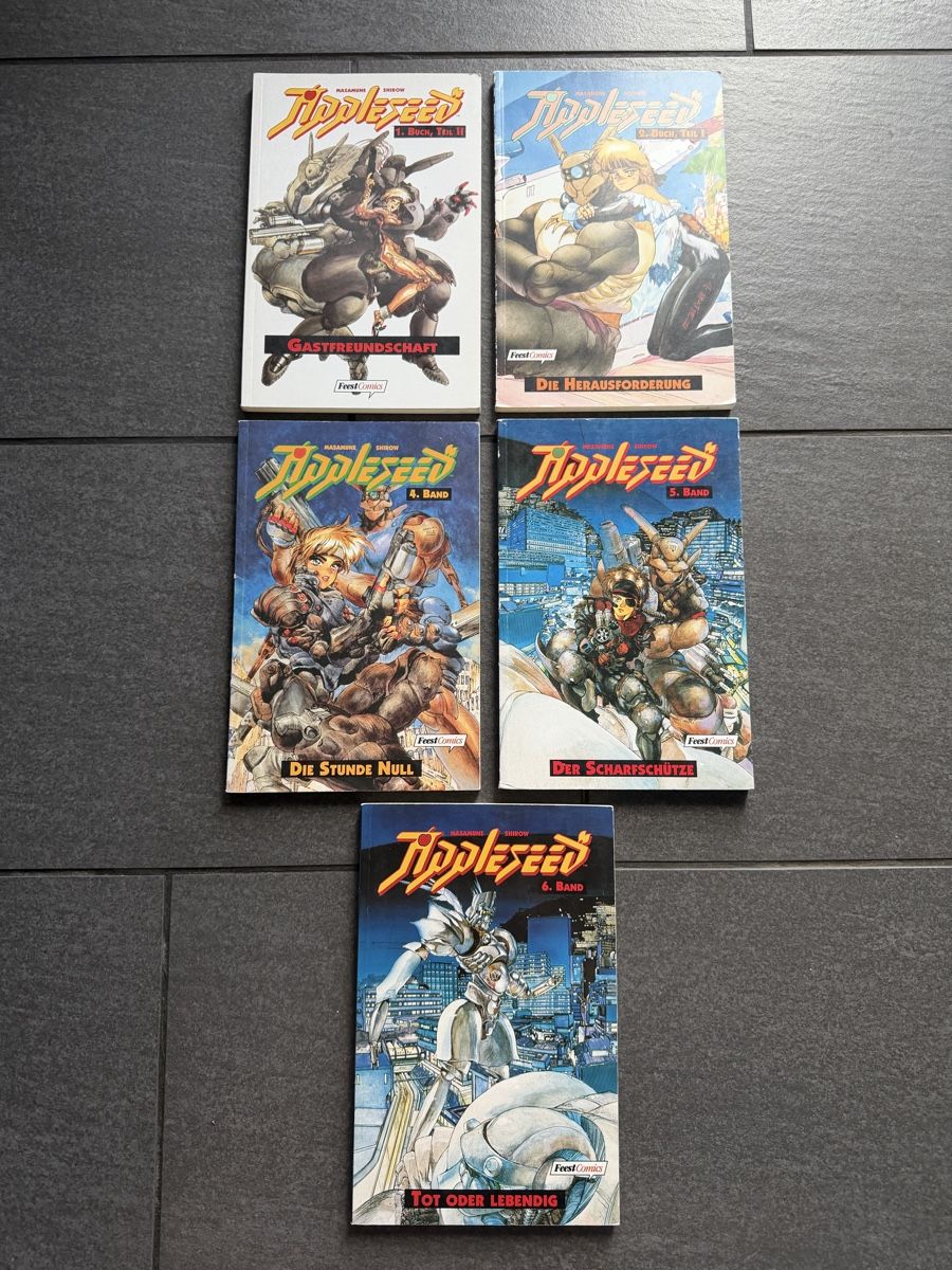 Comics: Appleseed Manga Masamune Shirow – Gebraucht aus Zürich von cENS0R
