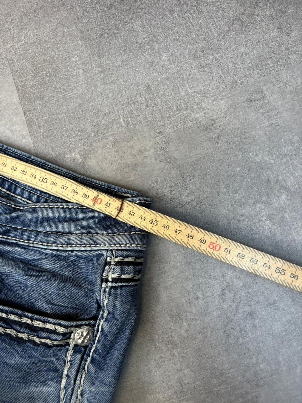Jeans: Miss Me Bootcut Flared Jeans - Grösse L/33 – Usato da Werdenberg venduto da hase.vintage 7