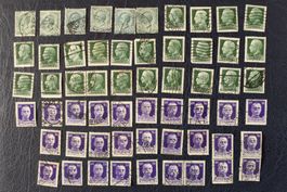 Lot timbres Italie Victor-Emmanuel III