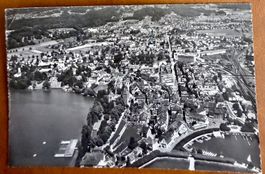 Rapperswil - Flugaufnahme 1963