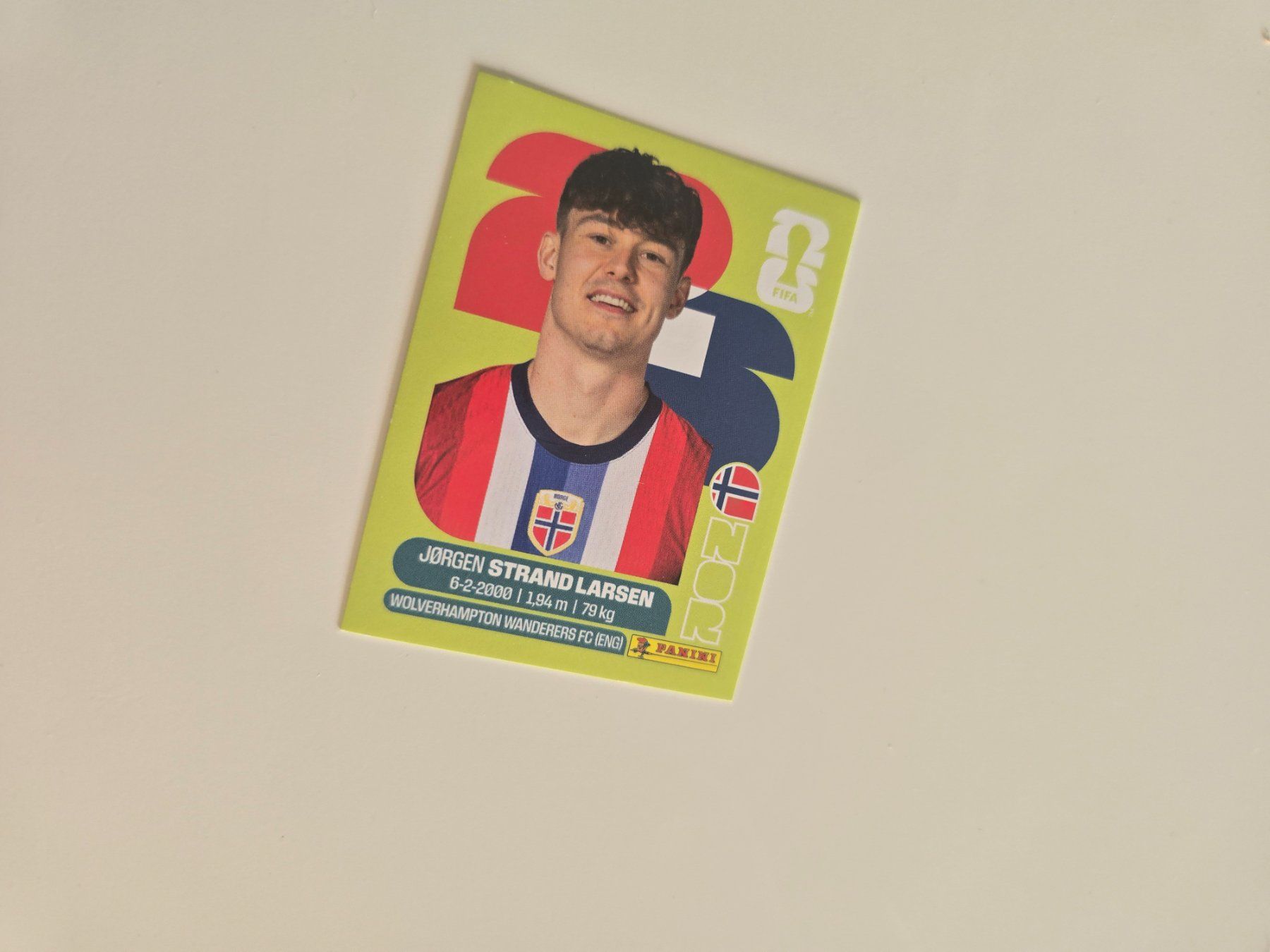 Panini Carte collezionabili: Panini WM 26 - NOR18 – Nuovo (secondo la descrizione) da Tennwil venduto da mal_2fhf