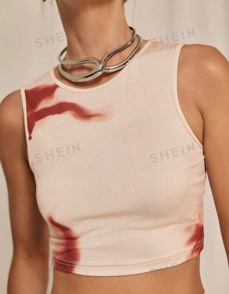 Top: NEU schickes Batik Top, Shirt, Grösse S – Nuovo e nell'imballaggio originale da Winterthur venduto da Sunshine143