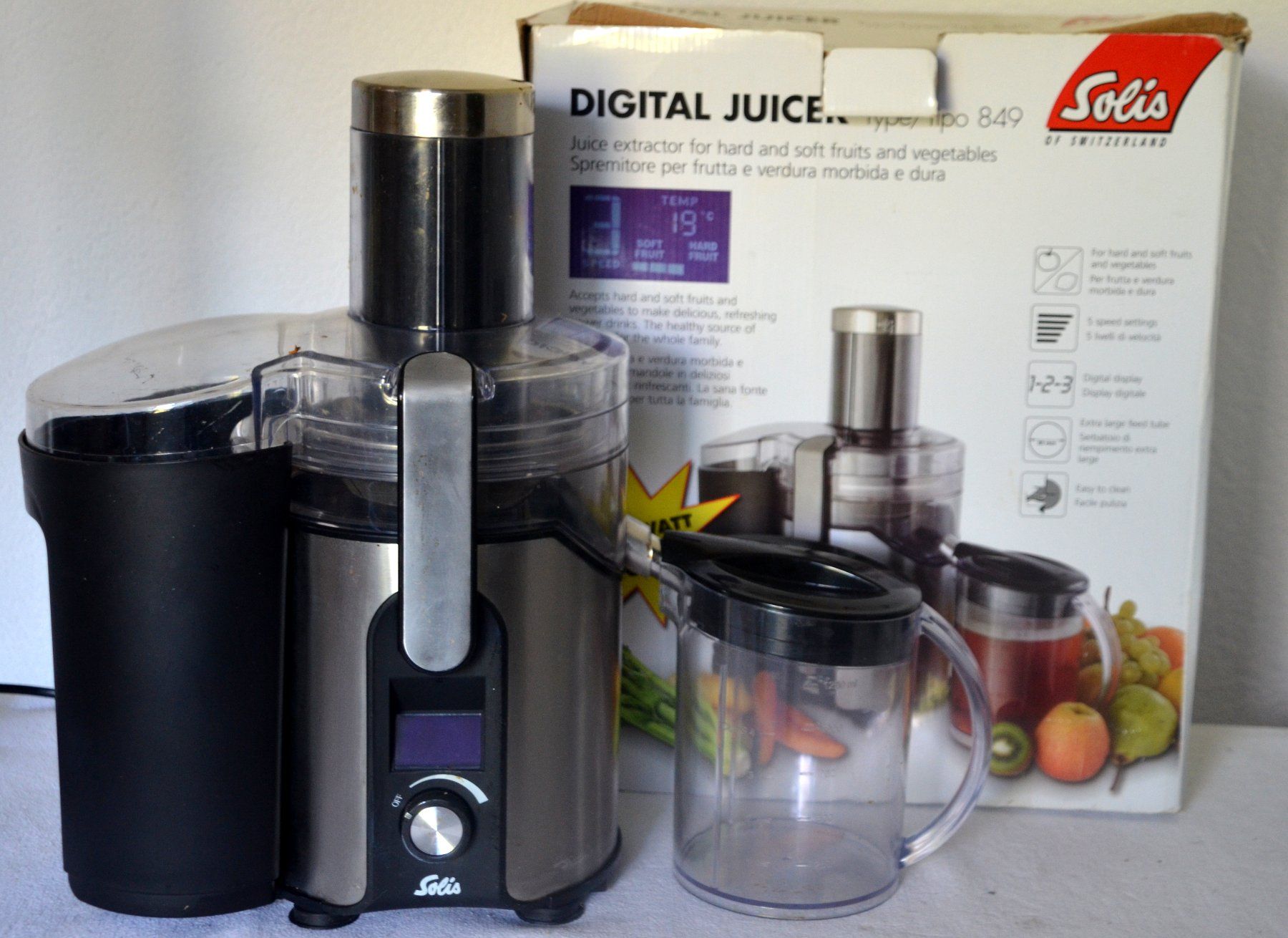 Solis Elettrodomestici da cucina: Solis Digital Juicer Type 849 – Usato da Collonges venduto da arashee 1