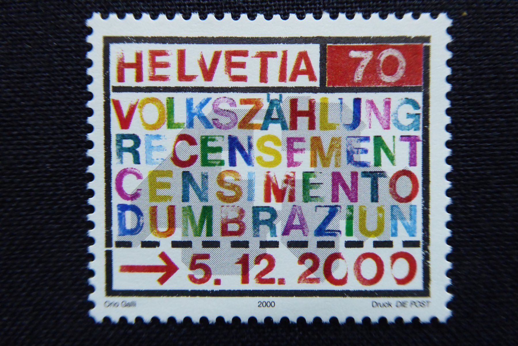 Tutti i francobolli: (t763) 2000: Zst.Nr. 1005 ** – Nuovo (secondo la descrizione) da Basel venduto da scholle50