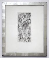 Akt Tanz Retz-Schmidt Lichttanz Mystik 1960er Jahre