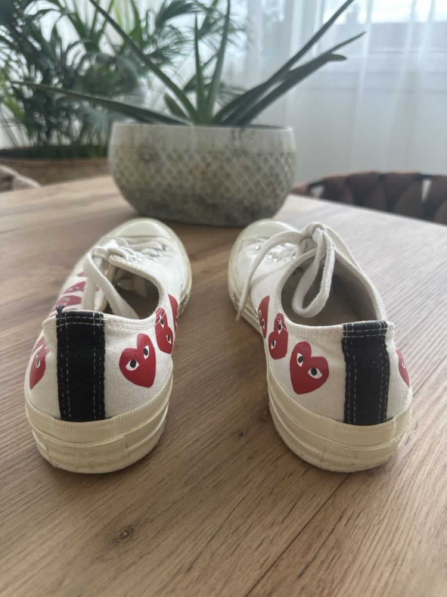 Converse Scarpe da uomo: Coole Commes des Garçons Converse Sneaker Gr. 42.5 – Usato da Hünenberg See venduto da misterblee 3