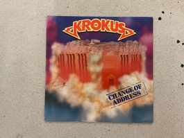 Krokus LP -  Change of Address (VG+)