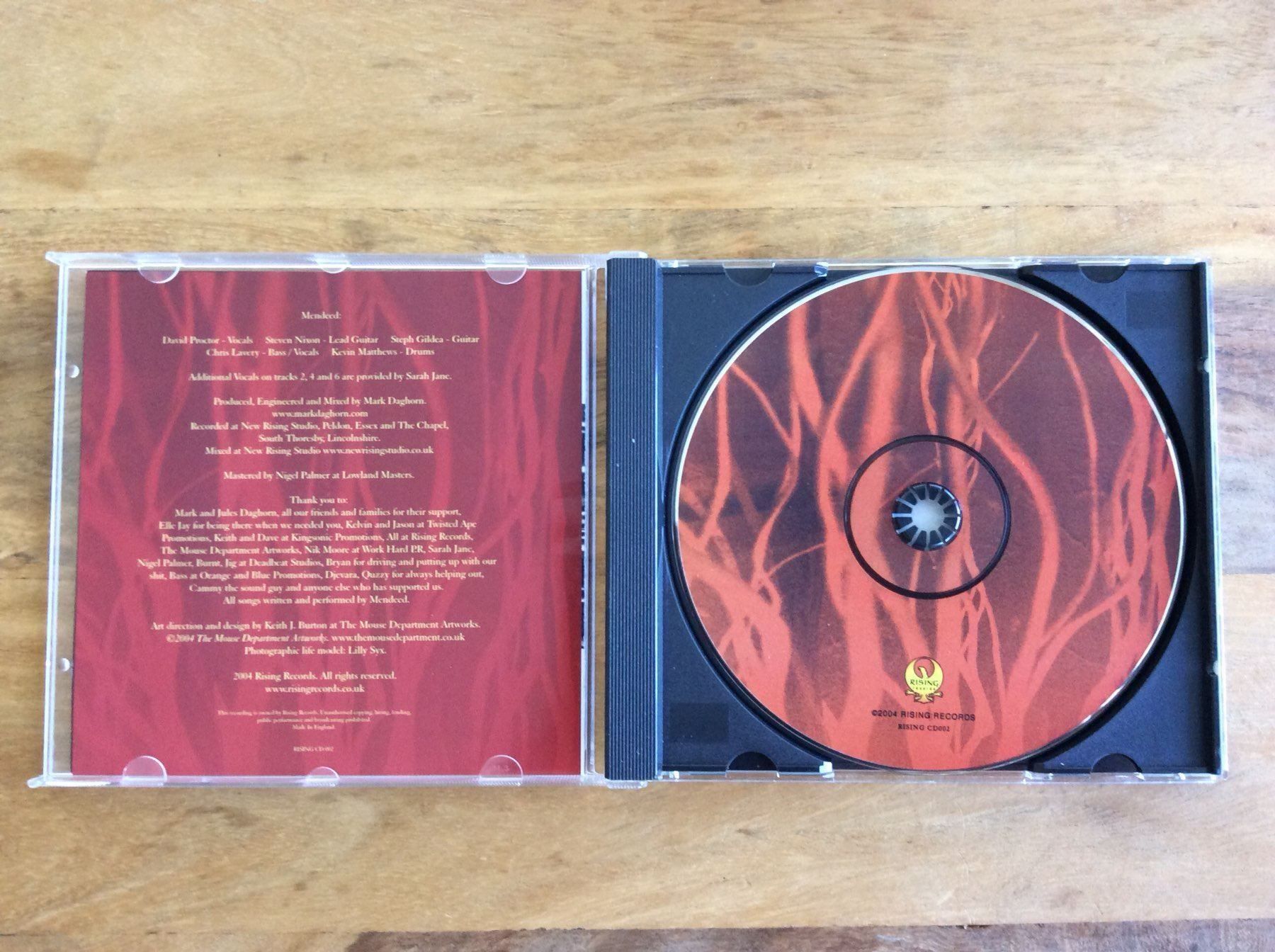 CD: CD Mendeed – From Shadows Came Darkness – Usato da Horgen venduto da flyingpenguin2000 1