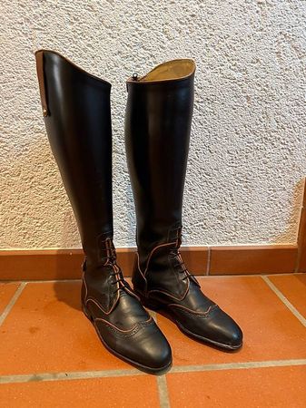Leder Reitstiefel (39)