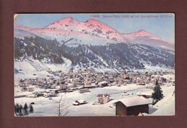 DAVOS-PLATZ unter Schnee - 1924