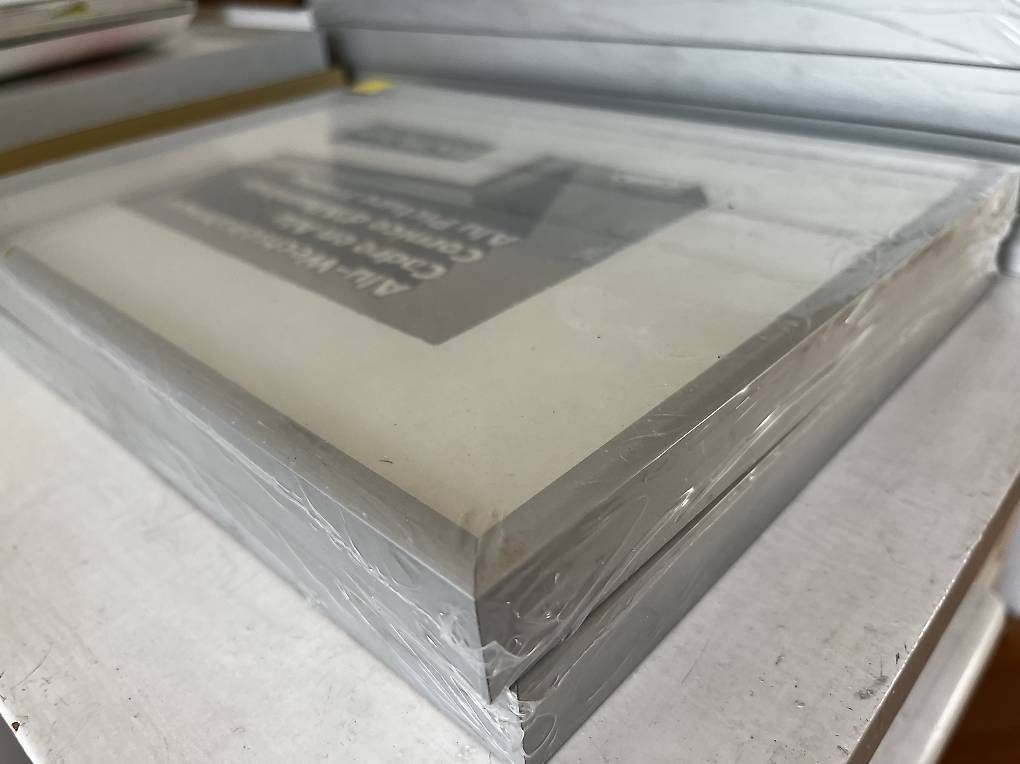 Bilderrahmen: Wechselrahmen, Alu, Glas A4 – Gebraucht aus Itingen von Weiler1