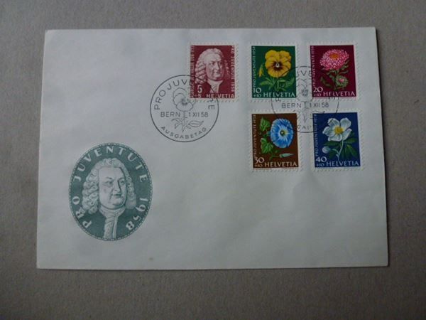 Tous les timbres: FDC ++ Pro Juventute 1958 ohne Adresse – D'occasion à Walkringen par Casablanca777