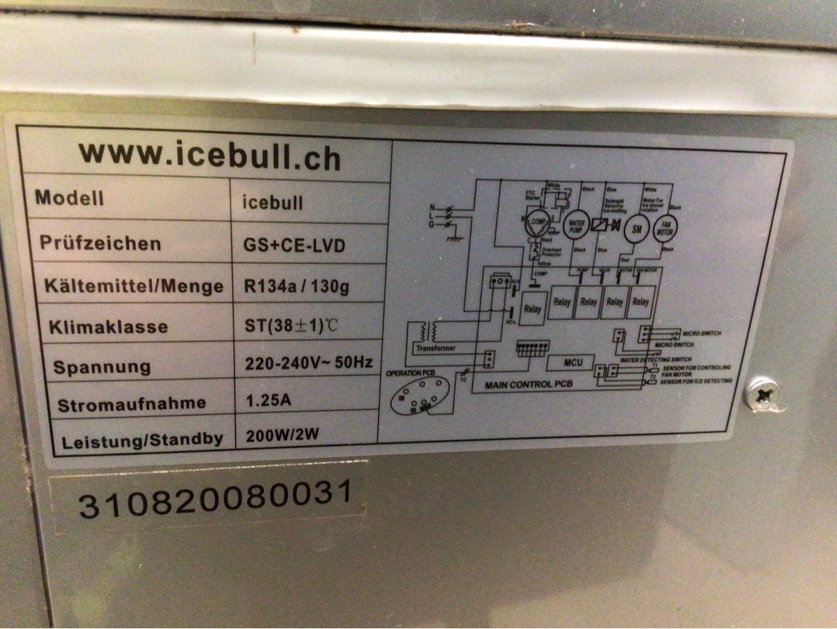 Alle Maschinen: Eismaschine Icebull – Gebraucht aus Steinen von thombrus 2