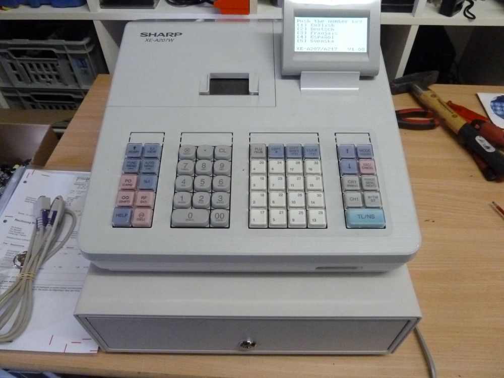 Sharp XEA207W Kasse Kaufen auf Ricardo