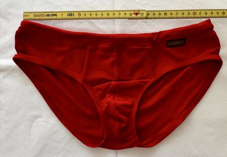 Rote Badehose Curvo Grösse S