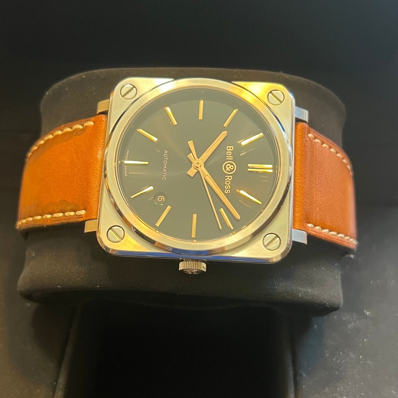 Bell & Ross Orologi: FLASH SALE Bell & Ross BRS Back Dial Automatic BRS-92-S – Usato da Carouge GE venduto da Watchaser 6