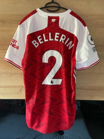 Matchworn Arsenal Bellerin with Certificate of authenticity