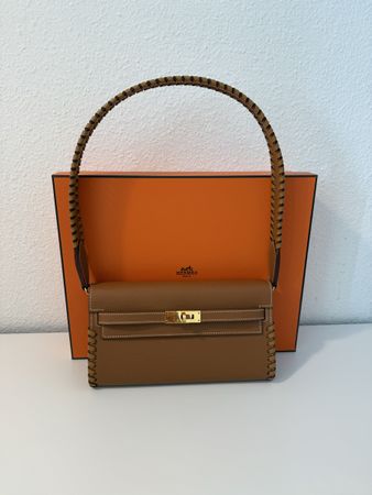 *Letzte Chance* Hermès Kelly to go clutch Tressage Fullset