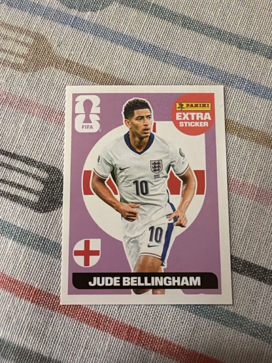 Panini Carte collezionabili: Jude Bellingham Extra Sticker – Nuovo e nell'imballaggio originale da Bioggio venduto da Alexx2003