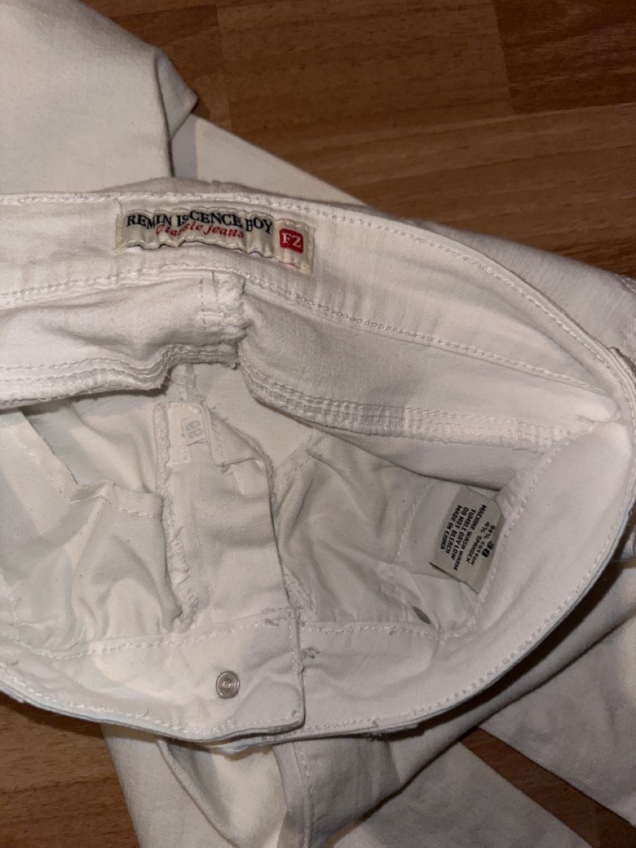 Jeans: Jeans Remin Iscence Boy weiss Gr. 38 – Usato da St. Gallen venduto da mai_gd7k 2
