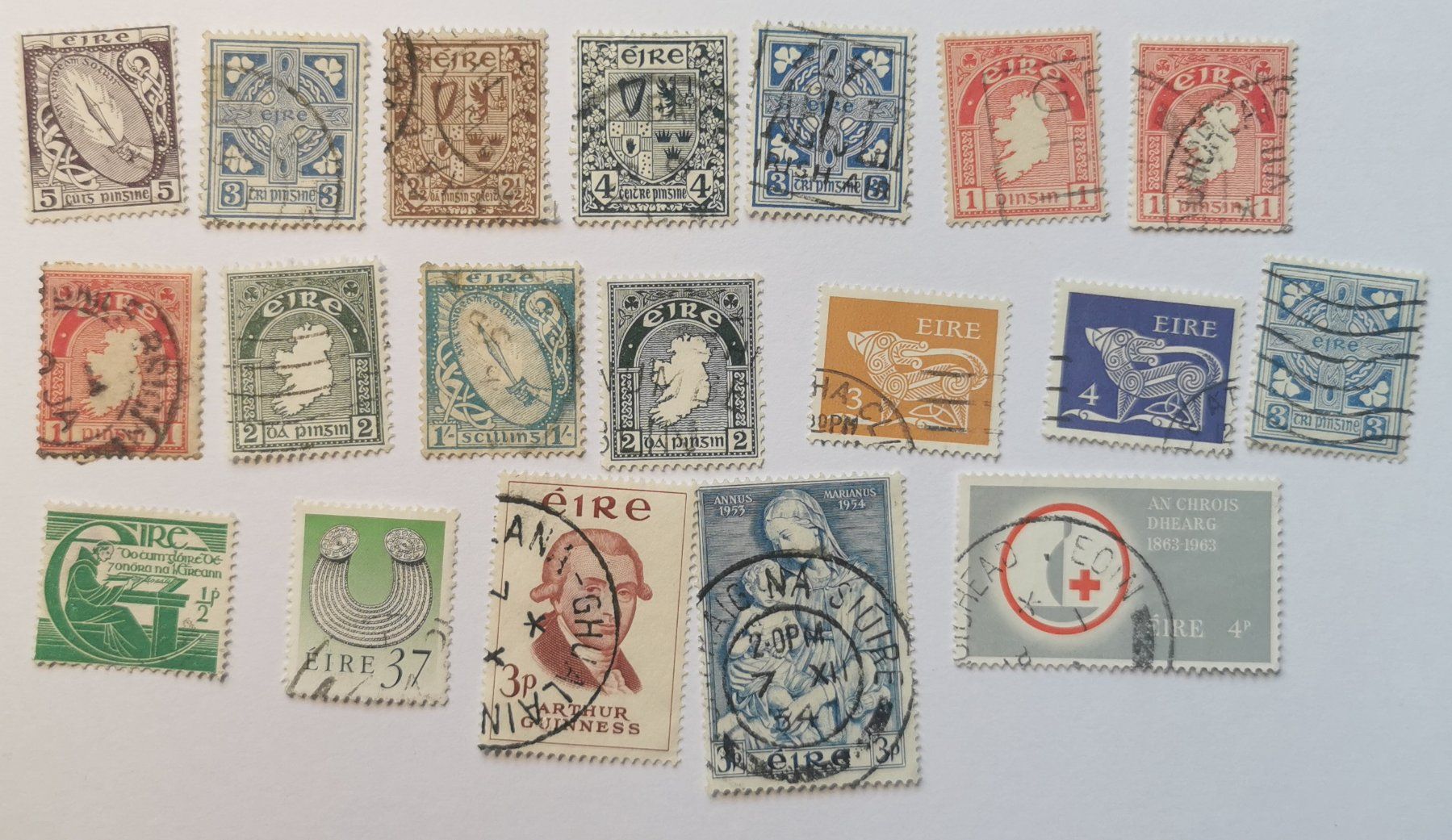 Alle Briefmarken: Irland – Gebraucht aus Aadorf von Chnorli-Furz