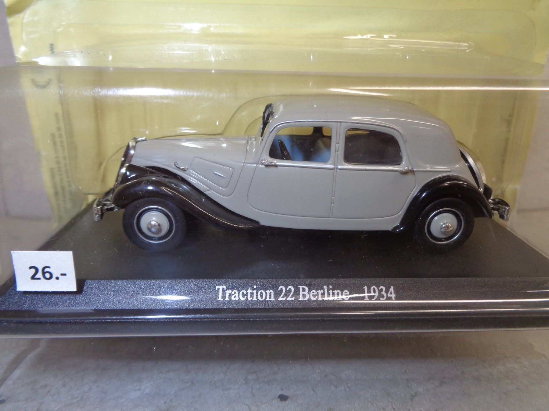 Citroën Modellautos: UH 1:43 Citroën Traction 22 1934 – Neu und originalverpackt aus Reconvilier von rallycar 1