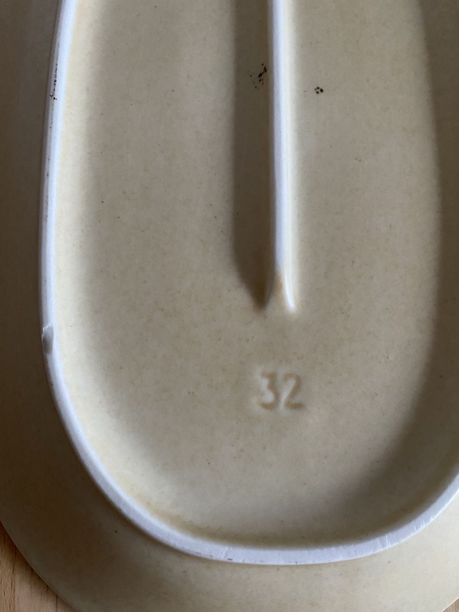 Rössler Piatti di portata: Rössler Servierplatte beige-gelb Grösse 32 – Usato da Schwarzenburg venduto da Michellu 7