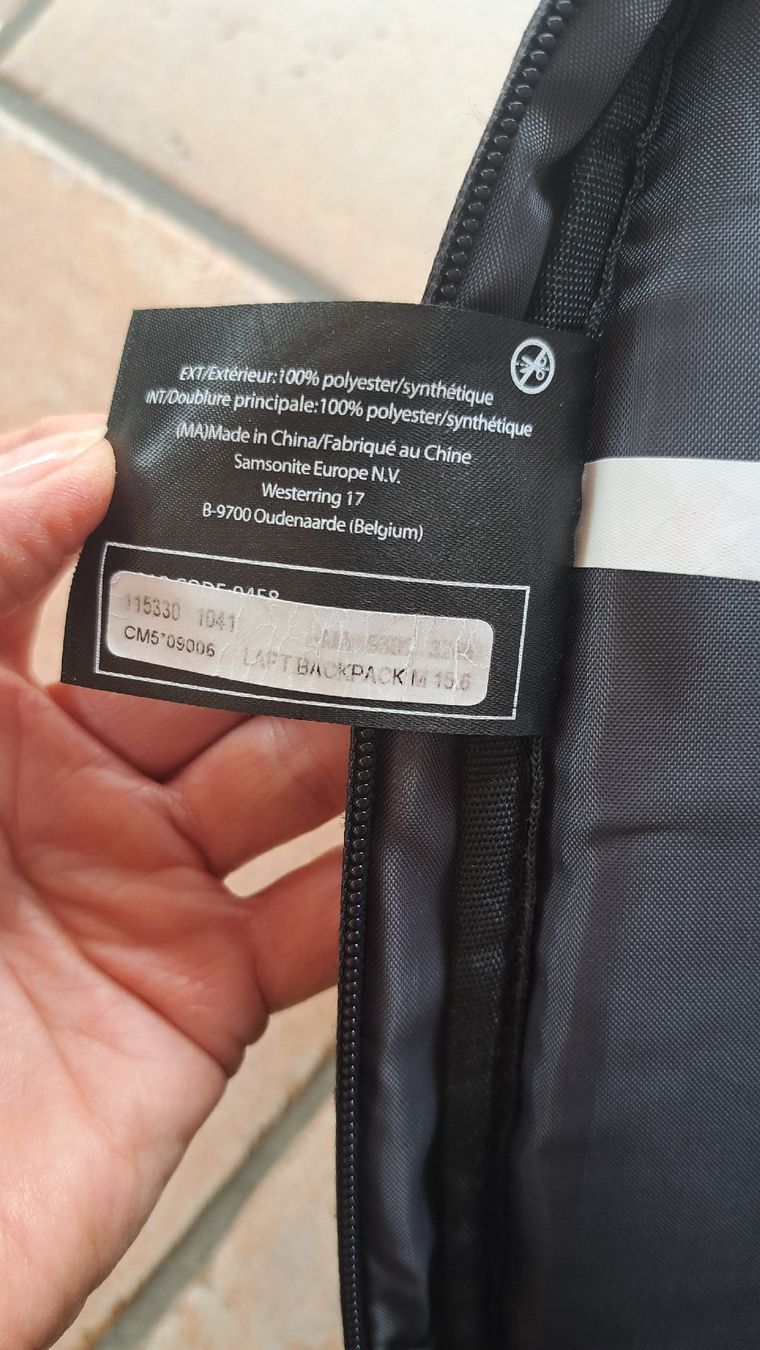 Samsonite Rucksäcke: Rucksack Samsonite schwarz – Gebraucht aus Zofingen von Gabe0815 8